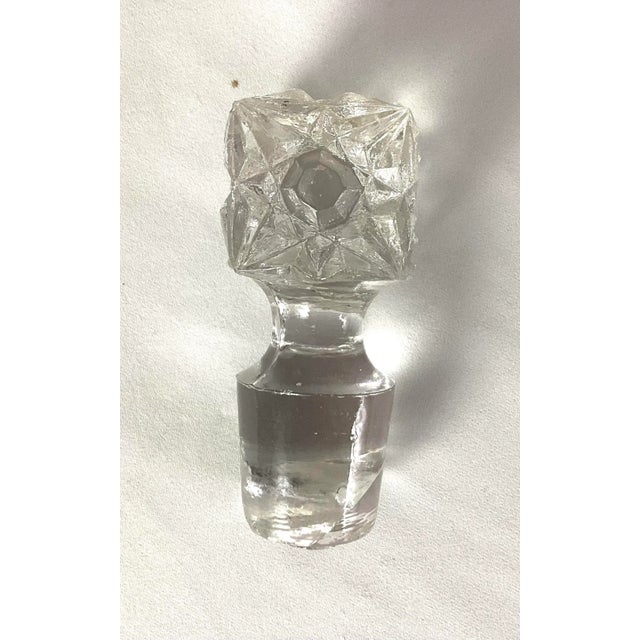 Mid 19th Century Mid 19th Century EAPG Daisy and Button Blown Mold Cologne For Sale - Image 5 of 7