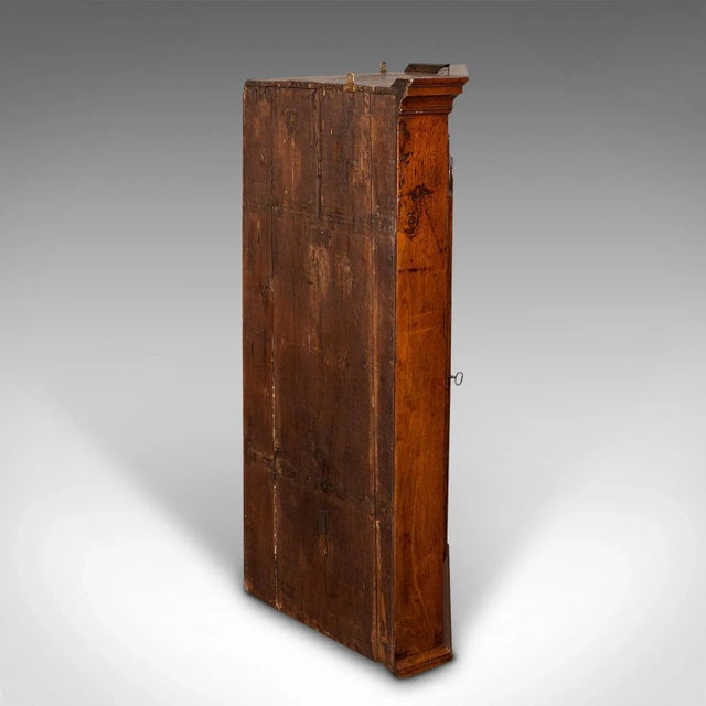 1780s Georgian Antique Corner Cabinet, English, Wall Cupboard, Floor Standing For Sale - Image 4 of 12