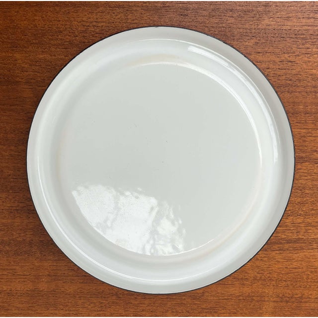 Mid-Century Modern Red Enamel Pot by Seppo Mallat for Finel, 1960s For Sale - Image 13 of 16