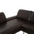 Animal Skin Loop Corner Sofa in Dark Brown Leather from Willi Schillig For Sale - Image 7 of 16