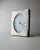 This vintage desk clock from the 1960s by Del Conte Italy is an elegant example of refined Mid Century design. The silver...