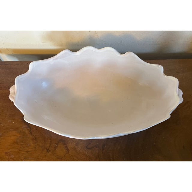 Antique 18th Century French Louis XVI Tin Glaze Delft Faience Monteith Jardiniere Cachepot For Sale In New York - Image 6 of 13