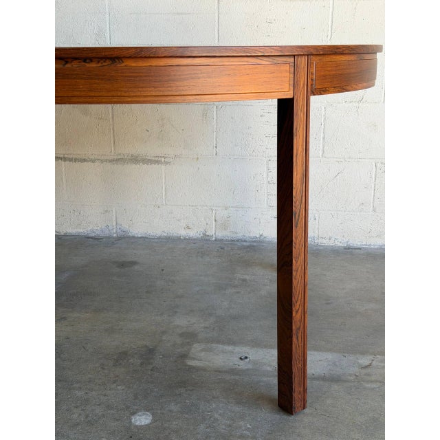 Brown Bertil Fridhagen for Bodafors Extendable Dining Table With Two Leaves Rosewood Swedish Mid-Century Modern 1960s For Sale - Image 8 of 15