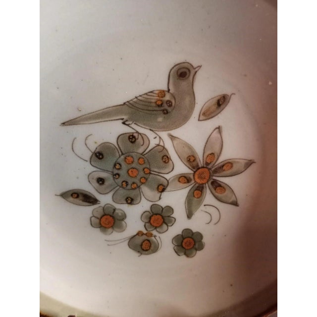 Vintage Tonala Mexico Art Pottery Decorative Bowl For Sale In Dallas - Image 6 of 8
