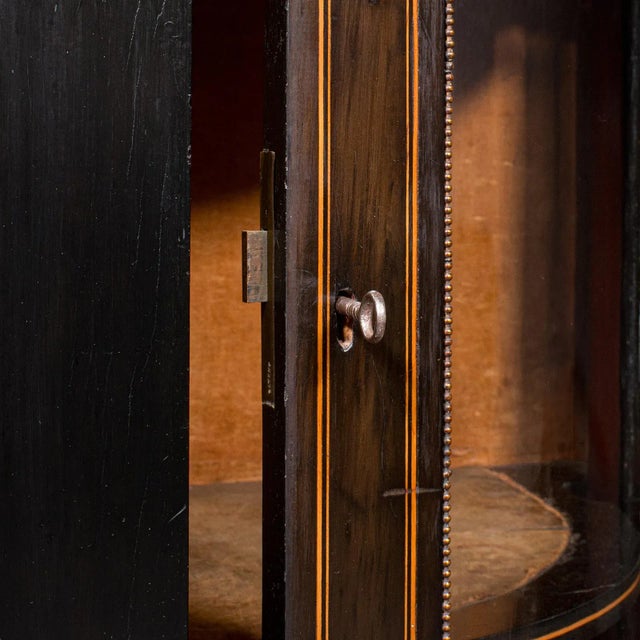 1850s Victorian Antique Drawing Room Credenza, English, Walnut, Display Cabinet For Sale - Image 11 of 11