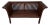 Late 20th Century American Colonial-Style Carved Rollback Bench For Sale
