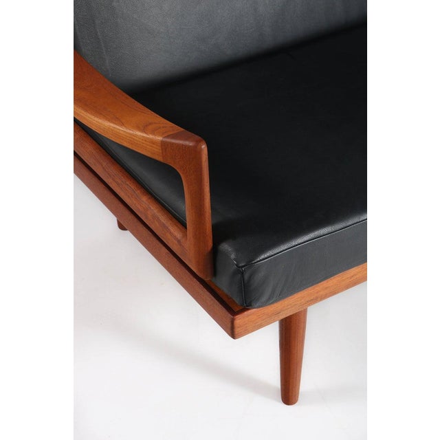 1960s Love Seat / Sofa by Tove & Edvard Kindt-Larsen for Gustav Bahus, Norway For Sale In Orlando - Image 6 of 11