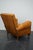 Vintage French Cognac-Colored Leather Club Chair, 1940s For Sale - Image 14 of 16