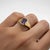 Amethyst Solitaire Ring for Men Silver, Gold, Size 10 For Sale - Image 4 of 6