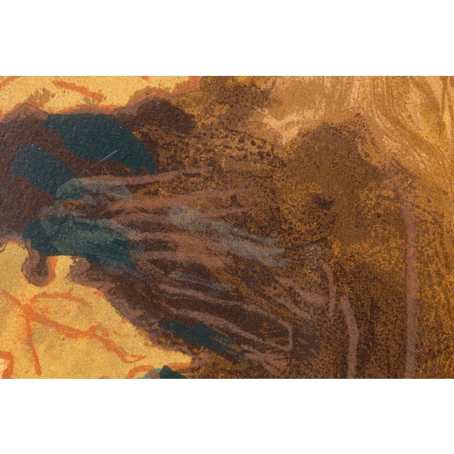 Georges Braque Les Pommes Et Feuilles 1958 Signed Color Lithograph on Paper For Sale In Detroit - Image 6 of 8