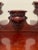 1940s Reduced-Solid Antique Mahogany Sideboard Server Etagere Display For Sale - Image 5 of 7