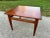 Vintage Heritage Mid-Century Danish Modern Solid Walnut Side Table | Sculpted Minimalist Accent Table | MCM End Table For Sale - Image 9 of 12
