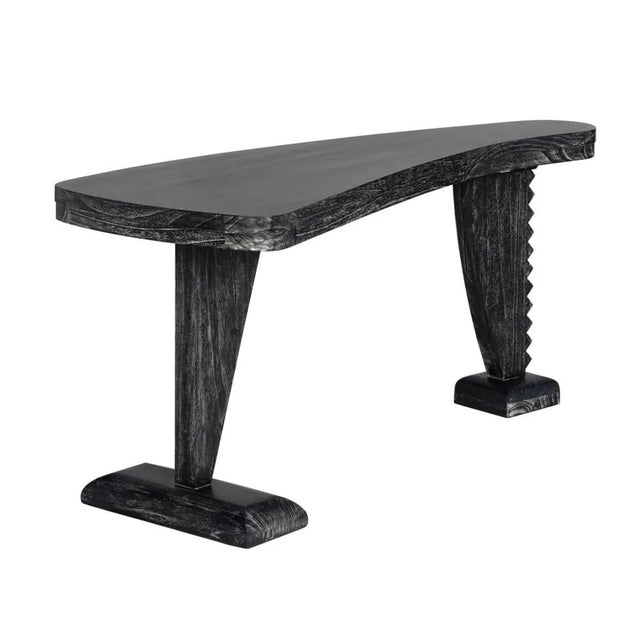 Not Yet Made - Made To Order NOIR Zigmund Desk, Cinder Black For Sale - Image 5 of 5