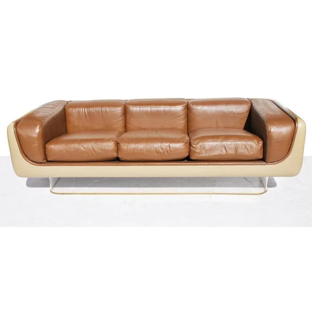 William Andrus steelcase #465 soft seating sofa Classic early 1970s sofa designed by William C. Andrus for Steelcase Soft...