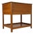 Antique Early 20th Century English Oak Storage Box on Stand For Sale