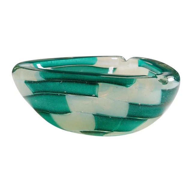 Vintage Murano Pezzato Art Glass Ashtray by Barovier & Toso, 1950s For Sale - Image 10 of 10
