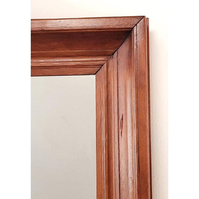 Mid 19th Century American Empire 19th-Century Fruitwood Mirror, Circa 1840 For Sale - Image 5 of 5