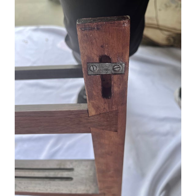 Antique French Two Tier Wood Plate Rack For Sale - Image 10 of 18