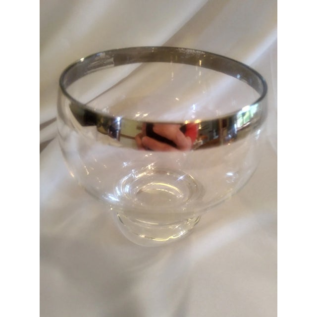 Glass Dorothy Thorpe Style Cocktail Glasses - Set of 3 For Sale - Image 7 of 13