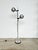 Metal 2-Spot Floor Lamp in Brushed Steel and Matte Black from Fase, 1970s For Sale - Image 7 of 12