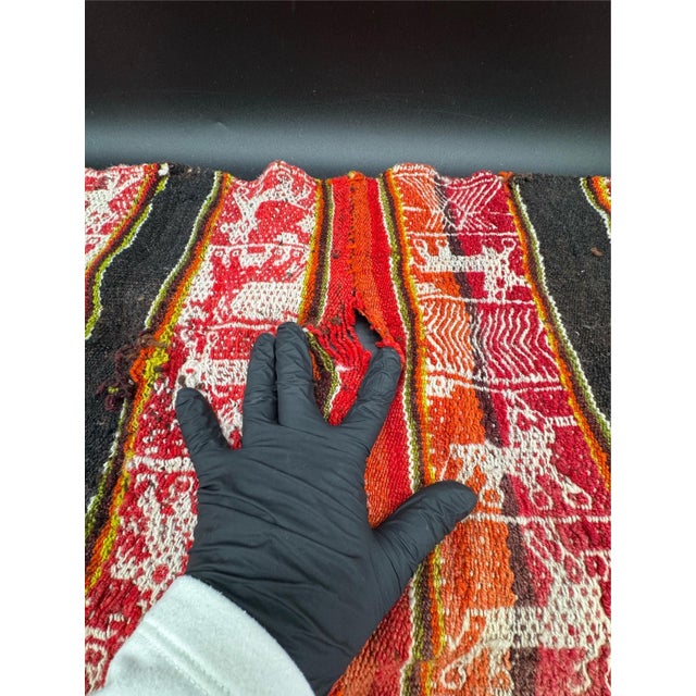 Vintage Q’ero Mestana / Peruvian Aguayo Cloth For Sale - Image 15 of 15