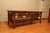 Early 21st Century Frank Lloyd Wright Inspired Solid Wood Coffee Table With Stained Glass Inset For Sale - Image 4 of 6