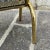 Gilded Iron Magazine Rack with Net, Italy, 1960s For Sale - Image 6 of 11