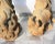 Miji Japanese Cedar Carved Buddhist Shi-Shi - a Pair For Sale - Image 10 of 12