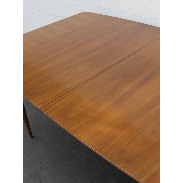 Mid Century Modern Extra Long Dining Table With 3 Leaves 6426 For Sale - Image 17 of 18