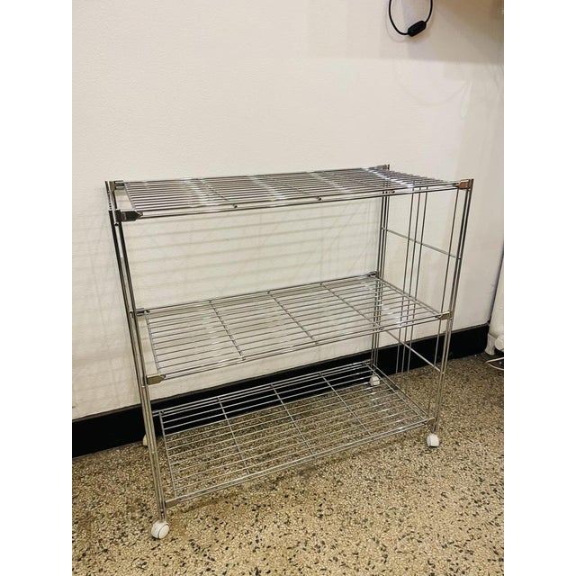 Chrome Plated Side Trolley from Balton, 1990s For Sale - Image 4 of 8