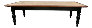 Victorian Farmhouse Kitchen Table in Pine, 1880