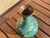 Here is a mid century 1970's Chinese cloisonné enamel vase in a beautiful teal color. Piece is in excellent vintage...