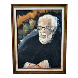 Texas Gentleman Portrait Oil Painting For Sale