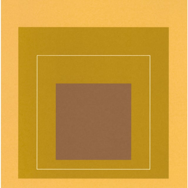 Abstract 1966 Lithograph "WLS-XVl" by Josef Albers For Sale - Image 3 of 4