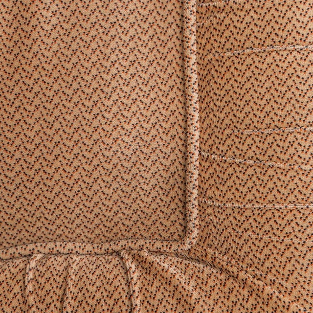 Brown Modular 3-Seater Sofa in Brown Velvet, 1970s, Set of 3 For Sale - Image 8 of 13