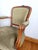 Louis XV Green Cabriolet Armchair, 1890s For Sale - Image 11 of 17