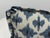 Bespoke Blue + Ivory Ikat Throw Pillows, Pair For Sale - Image 11 of 12