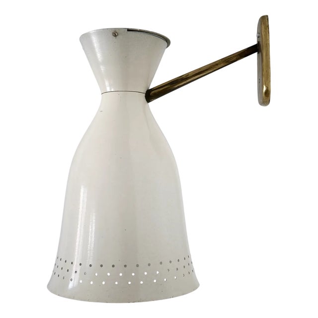 Large Mid-Century Diabolo Wall Light, Germany, 1950s For Sale