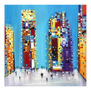 "Once in the City" Original Artwork by Ekaterina Ermilkina