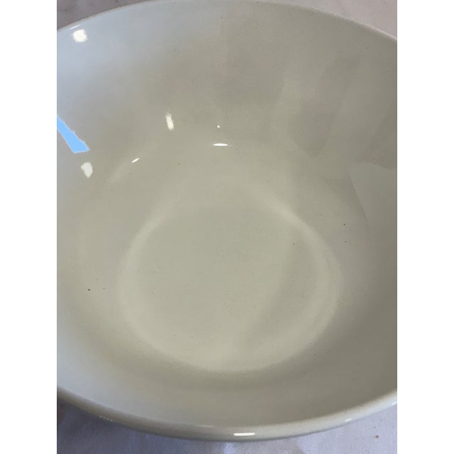 Farmhouse Vintage Johnson Brothers White Ironstone Bowl, England For Sale - Image 3 of 9