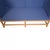Textile Spokeback Sofa in Blue Fabric by Børge Mogensen, 1994 For Sale - Image 7 of 17