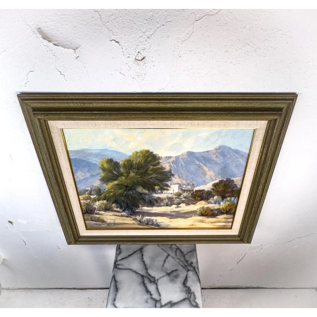 Wood Daniel J Toigo Painting, "Desert Mission" For Sale - Image 7 of 12