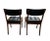Mid Century Danish Tufted Leather Chairs- a Pair For Sale - Image 4 of 5