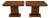 Art Deco Console Tables in Mahogany and Lemonwood, 1930, Set of 2 For Sale