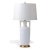 Port 68 Regency White Lamp For Sale - Image 4 of 5