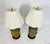 Frederick Cooper Pair of Frederick Cooper Yellow-Green Glazed Ceramic Table Lamps, Vintage Mid-Ce For Sale - Image 4 of 9