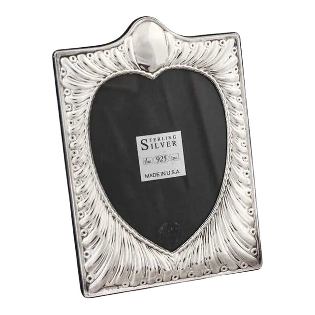 Sterling Silver Heart Frame For Sale