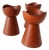 Danish Teak Candleholders, 1960s, Set of 3 For Sale