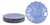 Ceramic Safir Plates by Arthur Percy for Upsala Ekeby, Set of 6 For Sale