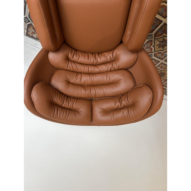 Early 21st Century Elda Chair by Joe Colombo for Longhi, 2010s For Sale - Image 5 of 18